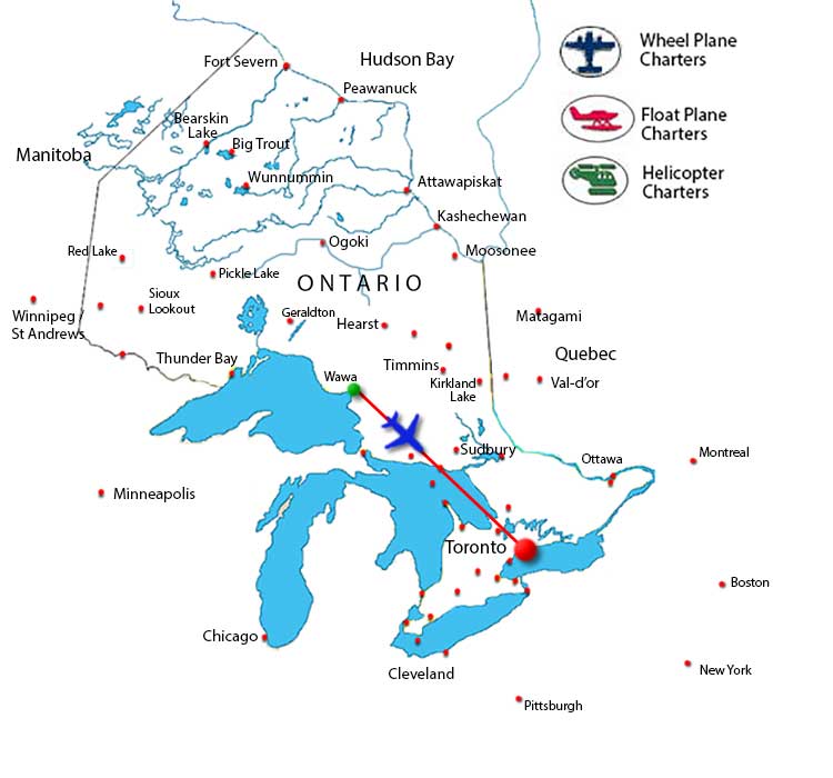 Toronto Buttonville Airport Charter Flights to USA